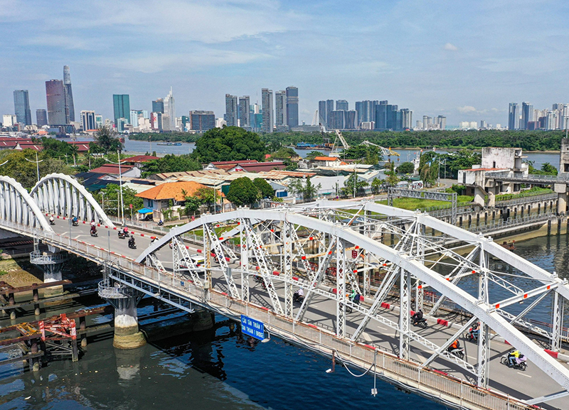 TP Hồ Chí Minh thi tuyển phương án kiến trúc hai cầu Tân Thuận