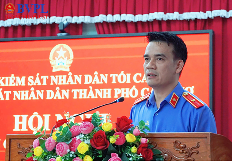 Viện trưởng VKSND TP Cần Thơ tăng cường chỉ đạo, nâng cao trách nhiệm trong giải quyết án hình sự