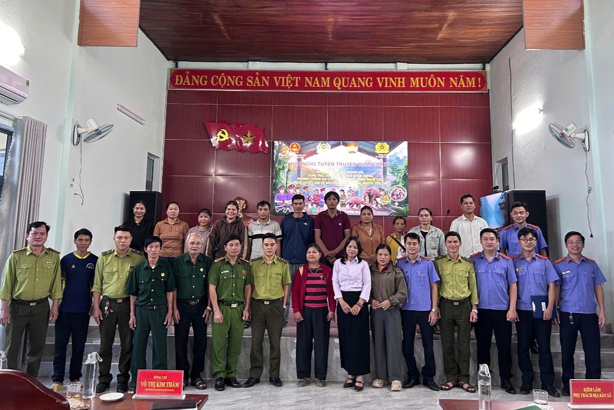 VKSND khu vực 9, TP Đà Nẵng phối hợp tổ chức tuyên truyền pháp luật tại xã Phước Hiệp