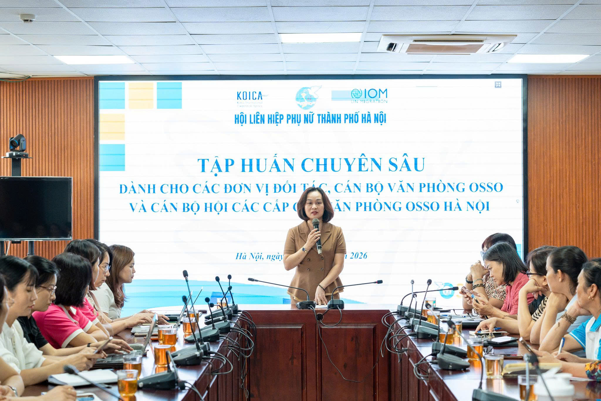 Tập huấn chuyên sâu công tác hỗ trợ phụ nữ di cư hồi hương gặp vướng mắc về thủ tục hộ tịch, cư trú
