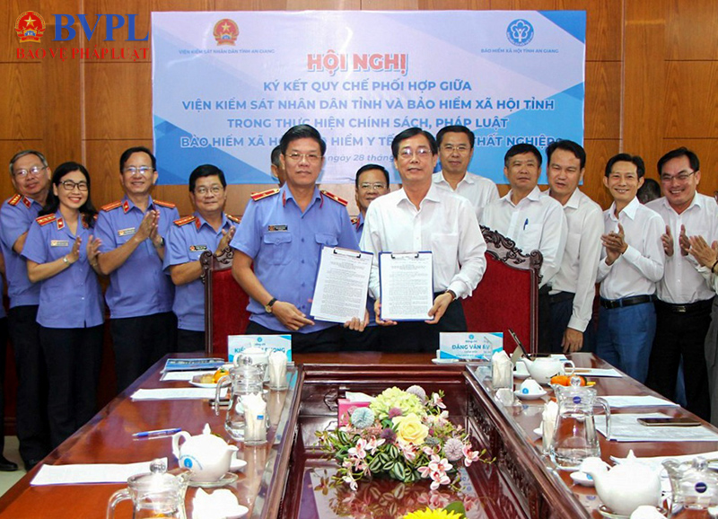 VKSND tỉnh An Giang phối hợp xử lý doanh nghiệp chậm đóng, trốn đóng bảo hiểm