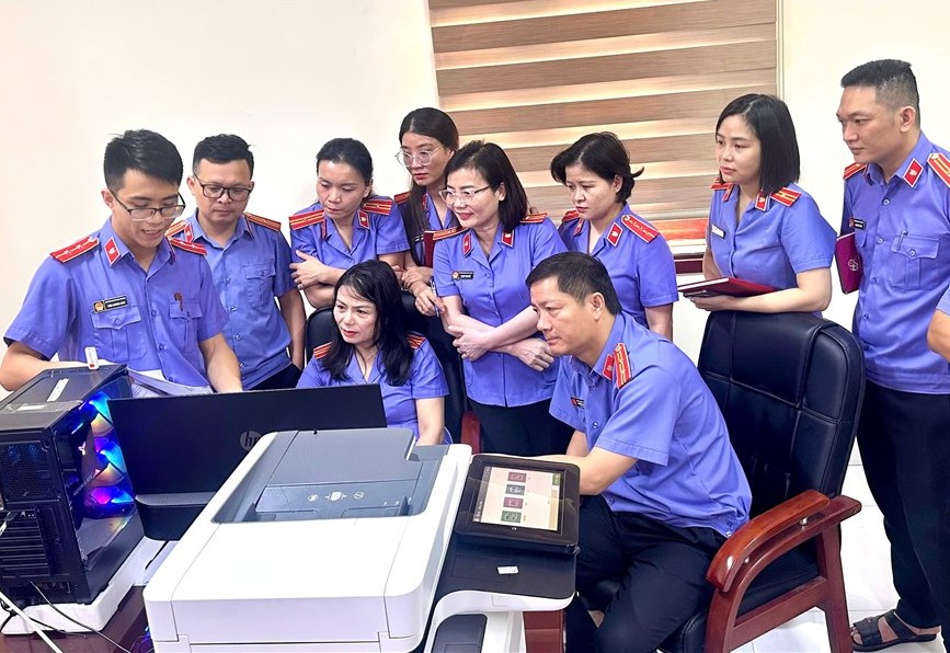 VKSND khu vực 1, tỉnh Nghệ An tập huấn nghiệp vụ kiểm sát án điện tử