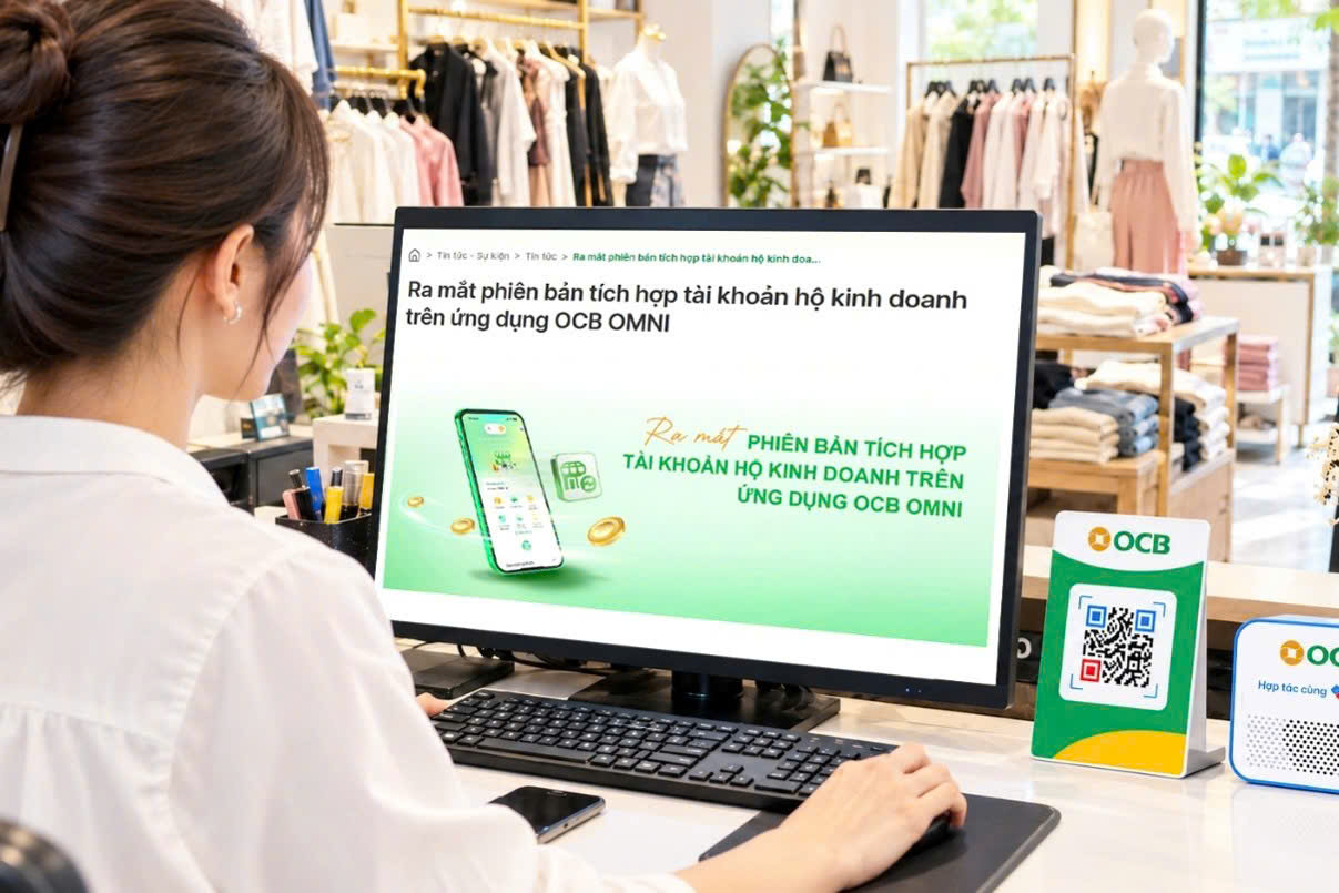 OCB Smart Merchant Đón khách quốc tế dễ dàng, quản lý dòng tiền hiệu quả