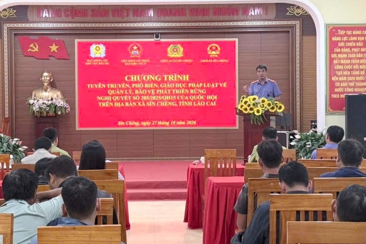 Truyền thông điệp “5 KHÔNG - 1 CÓ” về bảo vệ rừng và động vật hoang dã
