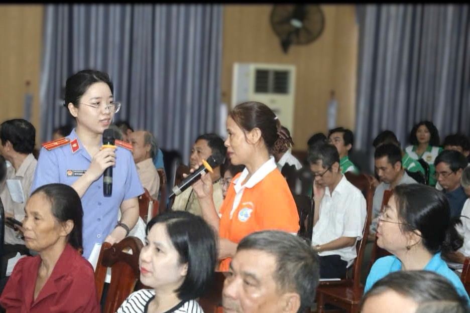 VKSND khu vực 3, TP Đà Nẵng tuyên truyền, phổ biến Nghị quyết 205 2025 QH15
