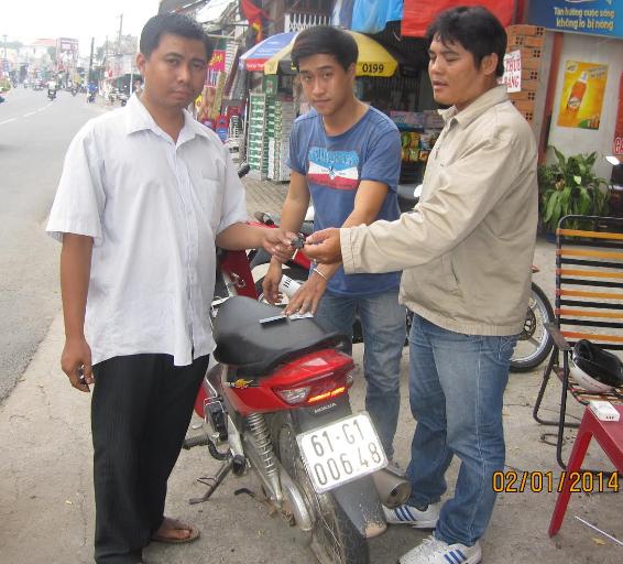 Trộm xe gặp hiệp sĩ