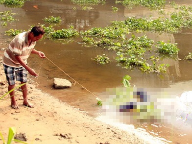 Phát hiện xác chết bị trói 2 tay, nghi bị giết