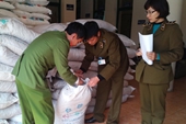 Chặn giữ gần 20 tấn ô mai, mì chính Trung Quốc tiêu thụ tại Hà Nội