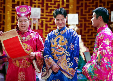 Các Táo được trang bị cả… giường ngủ khi tập Táo quân 2014