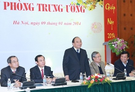 Nâng cao hiệu quả phối hợp giữa bốn Văn phòng Trung ương