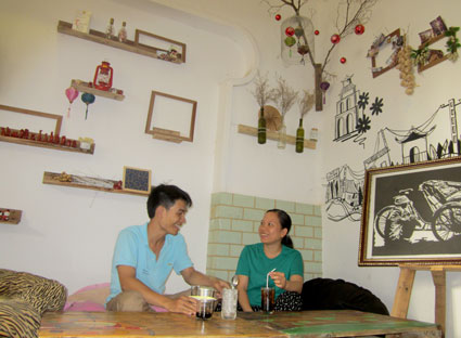 Cà phê kiến trúc cổ