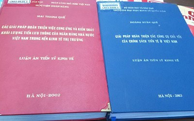 Đạo luận án Bộ trưởng Đức phải từ chức,VN thì sao