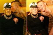 Mừng sinh nhật 100 tuổi, cụ bà thuê  vũ công nam nhảy thoát y