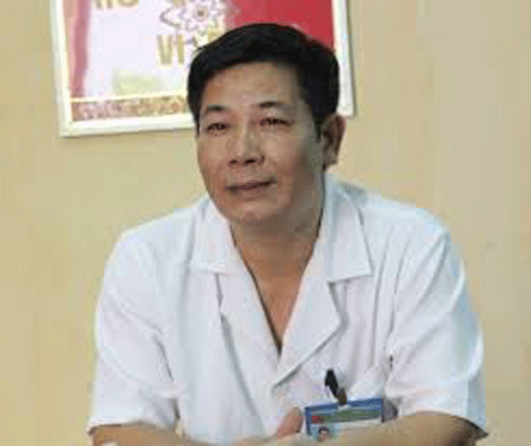 Ông Nguyễn Trí Liêm- nguyên Giám đốc Bệnh viện Đa khoa Hoài Đức.