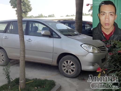Bắt thủ phạm đánh cắp chiếc Innova tại ngã 5 Hàng Rươi