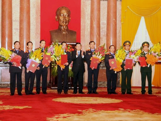 Lễ trao quyết định bổ nhiệm chức danh Kiểm sát viên VKSNDTC, Kiểm sát viên VKS quân sự Trung ương