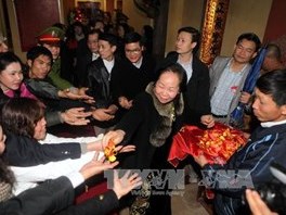 Tổ chức 29 điểm phát lương trong lễ hội đền Trần Thương