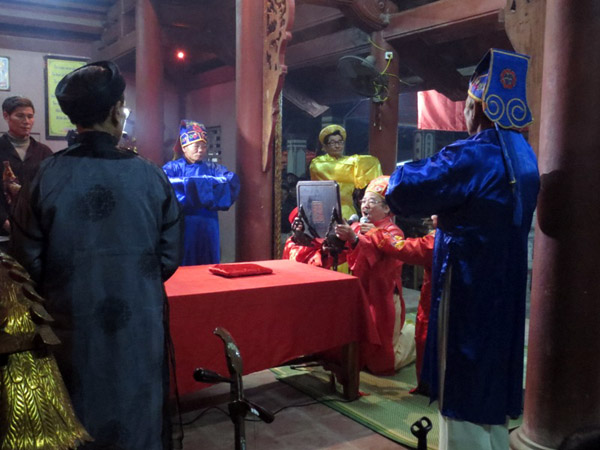 Tranh cướp ấn tại đền Trần Thanh Hóa