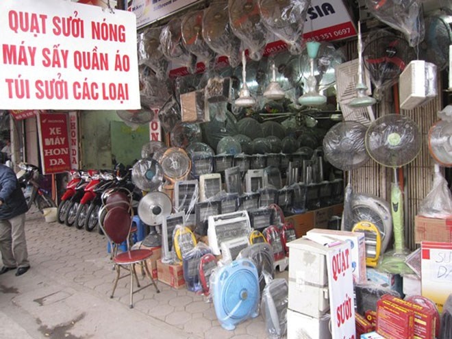 Hàng chống rét tiêu thụ mạnh