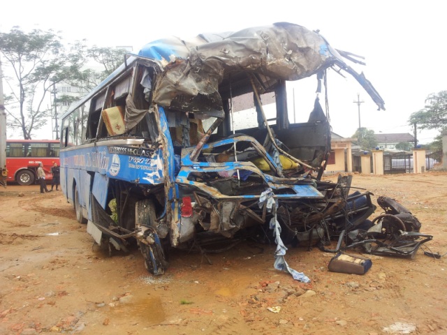 Miền Trung Đau lòng những chuyến xe đầu năm