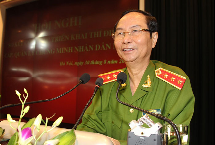 Thượng tướng Phạm Quý Ngọ.