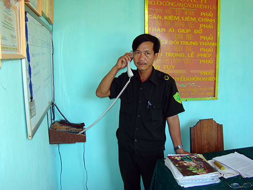 Công an xã phá án