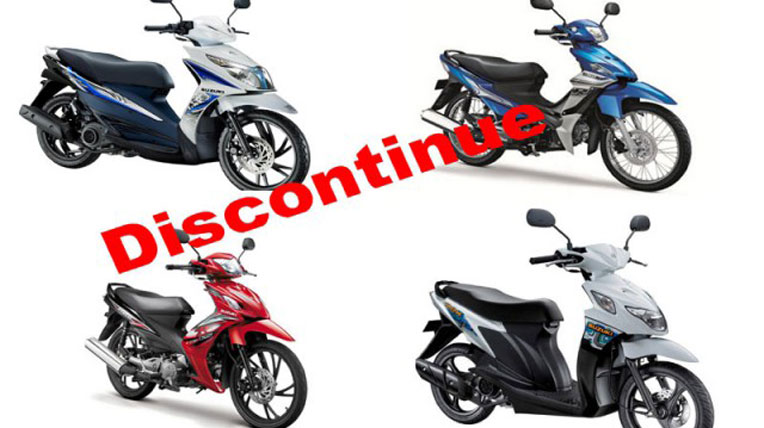 Suzuki ngừng sản xuất nhiều mẫu xe máy