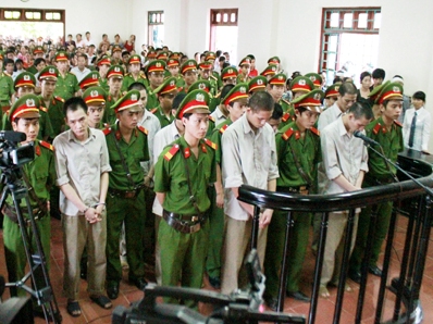 Sáng nay, xử phúc thẩm vụ quan tài diễu phố