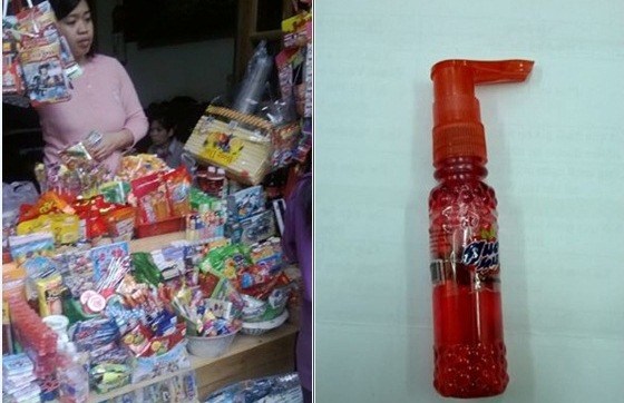 Thức ăn thiếu an toàn bao vây trường học