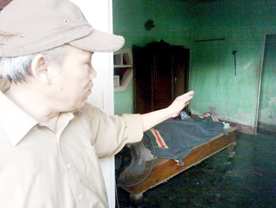 Cụ già bị giết dã man