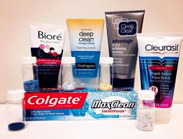 Phát hiện hạt độc hại trong sữa rửa mặt, kem đánh răng