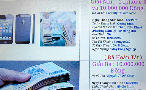 Tái diễn trò một người trúng thưởng 20 xe liberty và 1,1 tỷ đồng