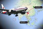 Máy bay mất tích của Malaysia bay rất thấp để né radar