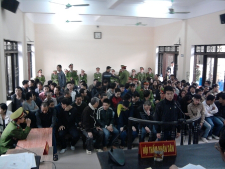 Xét xử hơn 80 bị cáo trong vụ đánh bạc lớn nhất miền Bắc