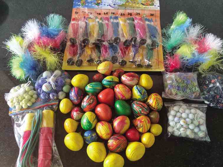 Dây nhảy, con quay đồ chơi nhiễm độc chì nặng