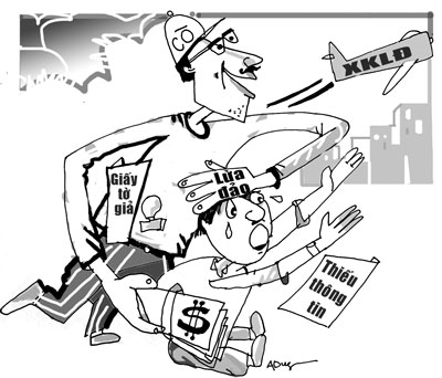 Lừa đảo xuất khẩu lao động Bài học cảnh giác không hề cũ