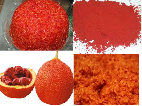 Cảnh giác với màu đỏ bất thường của xôi gấc