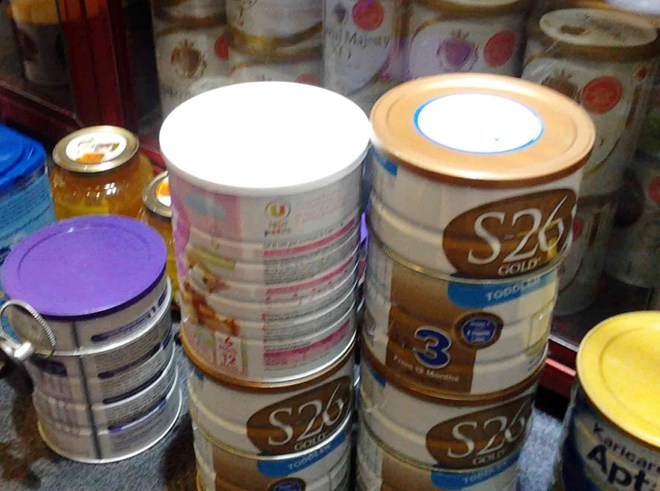 Sữa xách tay Chất lượng bỏ ngỏ