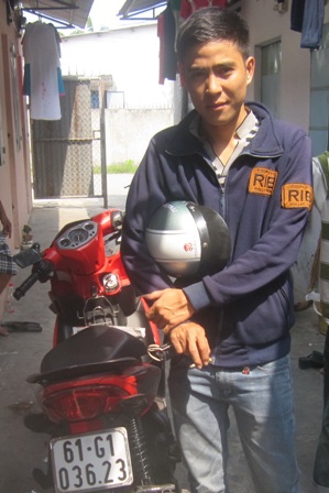 Một đối tượng trộm tài sản sinh viên sa lưới