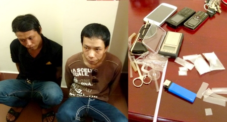 Bắt 2 đối tượng bán ma tuý