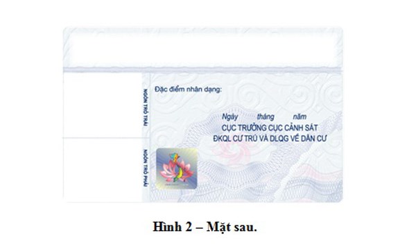 Thẻ căn cước công dân có hình dáng thế nào