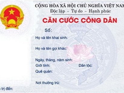 Thẻ căn cước sẽ thay thế chứng minh nhân dân