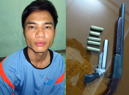 Dùng súng tự chế bắn người