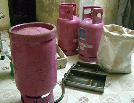 San, nạp gas trái phép – nguy hiểm cận kề