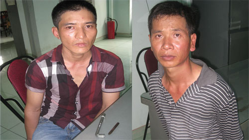 Bắt quả tang hai đối tượng trộm xe