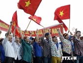 Míttinh phản đối Trung Quốc xâm phạm chủ quyền Việt Nam