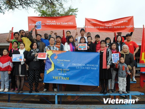 Người Việt tại Nam Phi hướng về Hoàng Sa, Trường Sa