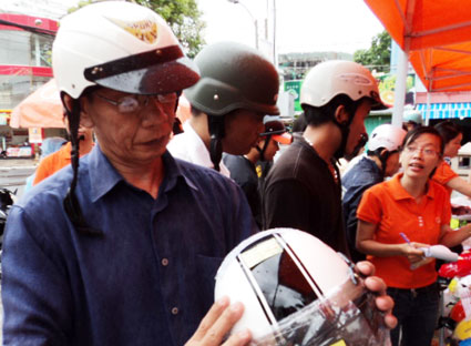 Từ 20-5 Ra quân xử lý mũ bảo hiểm kém chất lượng