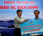 Vinamilk tiếp tục ủng hộ cán bộ chiến sĩ Kiểm ngư Việt Nam bảo vệ chủ quyền Biển Đông
