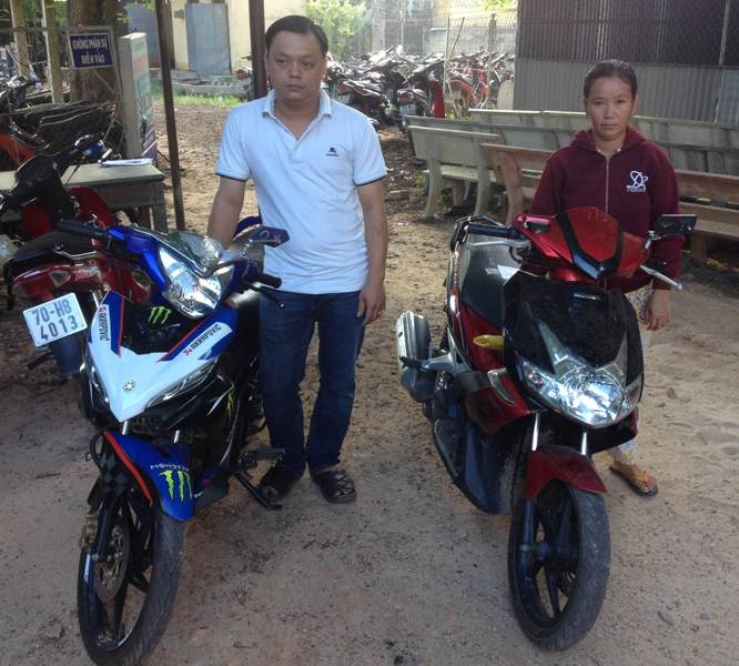 Trao trả tài sản cho người dân bị mất trộm